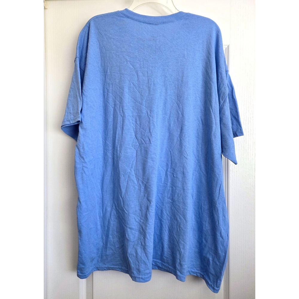 Disney Eeyore Graphic T-Shirt Light Blue Winnie the Pooh Cotton 2XL - Picture 2 of 3
